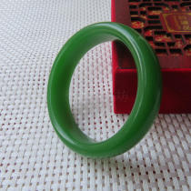 Spinach green glass bracelet imido jade bracelet female bracelet jade bracelet Mothers Day birthday present