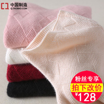 2021 autumn and winter short Korean cashmere sweater female high collar solid color thick sweater pullover slim bottoming cardigan