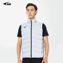 UCAN autumn and winter New Ruike vest mens windproof warm thick adult sports outdoor casual down cotton vest