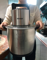 10 liters Large capacity Meat Grinder All stainless Commercial fully automatic beating garlic mixer Crushed Vegetables Machine Chili Powder crushing machine
