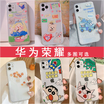New cartoon p30 Huawei mate20pro mobile phone shell Nova5i-4e-3 women 10 glory v20 apply transparency