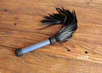 Snakeskin bag handle cowhide training loose whip Kanto Knight handmade cowhide whip(need to be customized)