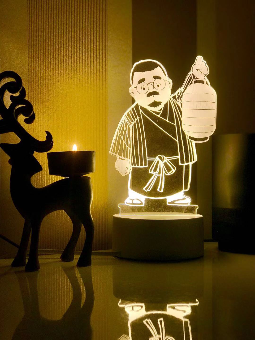 uncle bei night light