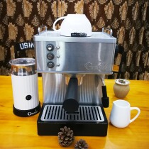 GUSTINO Italian high pressure stainless steel boiler commercial household semi-automatic steam coffee machine can be customized 110V