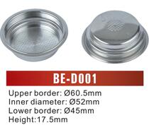 Tsann Kuen original coffee machine filter bowl filter coffee powder box steel powder tank 1 person pressurized powder bowl