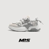 Huili national tide shoes Brave Old father shoes womens summer breathable ins Tide Super fire mesh thick bottom high shoes womens shoes