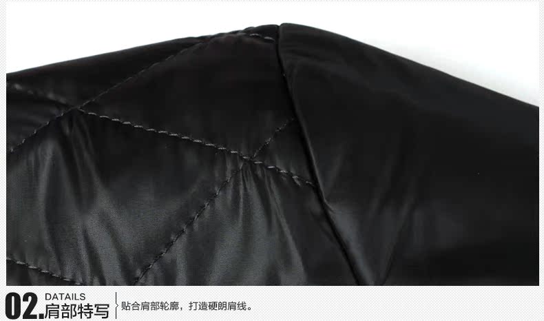 吉普盾2017男士冬季桑蚕丝内胆棉衣男中年外套爸爸装棉服连帽上衣