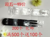 Disposable birthday cake fork Creative cartoon fork West point fork Fruit fork Independent packaging full of 200