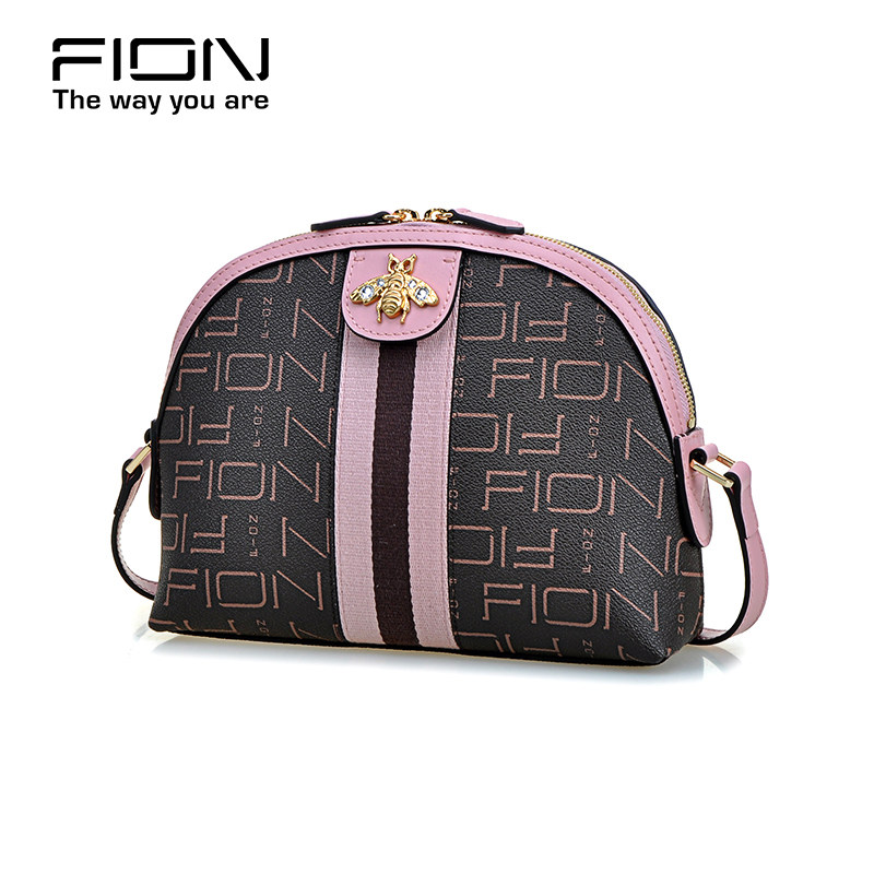 天猫fion/菲安妮女包包新款时尚贝壳包