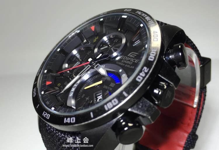 卡西欧edifice蓝牙太阳能赛车运动手表男eqb-600l-1a/900d-1a/501