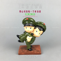 RW232 emulation figure models Wenge period men and women friendships over home back clip back hipster scene pendulum