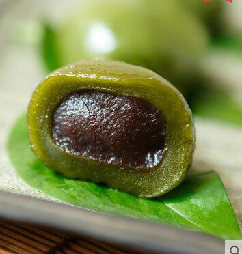 江南豆沙青团 江南糕点手工艾草豆沙青团子8个团子价3