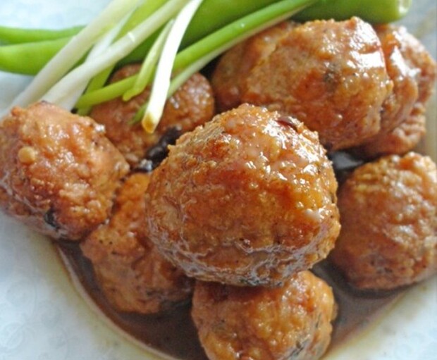 鲜肉红烧狮子头肉丸子 宏达狮子头土猪肉狮子头 真空邮寄500克