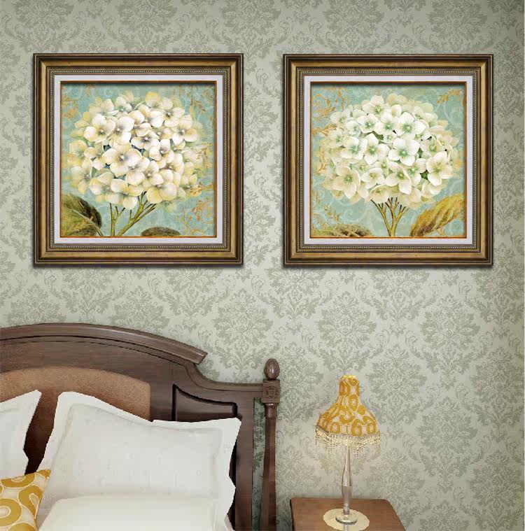 欧式画餐厅装饰画饭厅挂画客厅壁画玄关花卉ym-1054