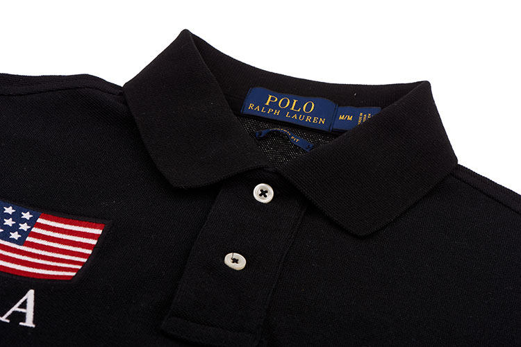 美国正品polo ralph lauren拉夫劳伦男大马标国旗款休闲polo衫
