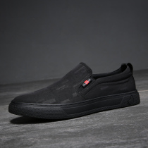 2022 New Spring Breathable Sail Cloth Shoes Mens Shoes Summer Old Beijing Cloth Shoes Casual a foot pedal sloth man