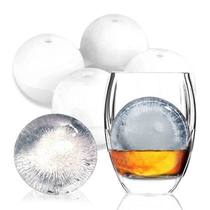 4 even big mac big ice hockey silicone ice grid round diameter 6cm ice cube mold bar practical wine set