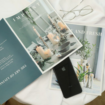 English Magazines Picture Album Photography Background Props Gourmet Cosmetics Photography Magazine Background Ins Photo Props