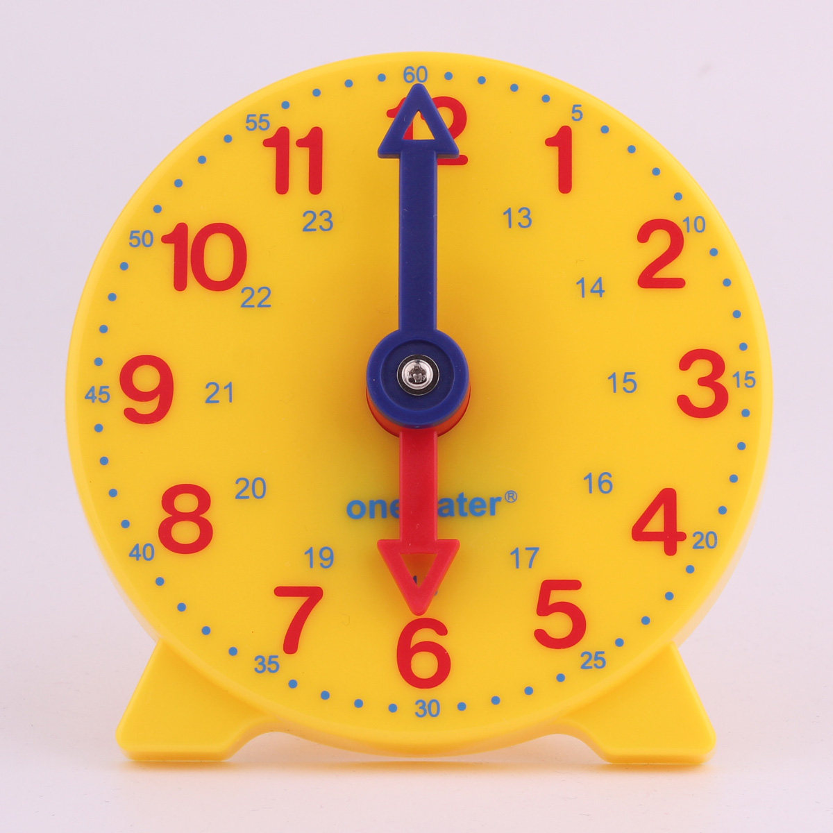 出口数学时钟教具小学生 幼儿童钟表认识时间学具钟 模型钟面教具