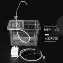 Water purifier product demonstration demonstration Sink high transparent display Pump tool Household water machine Baojian experimental set