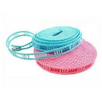 Clothesline ladder-shaped structure non-slip windproof drying clothes rope fence type windproof drying clothes rope 5 m D024