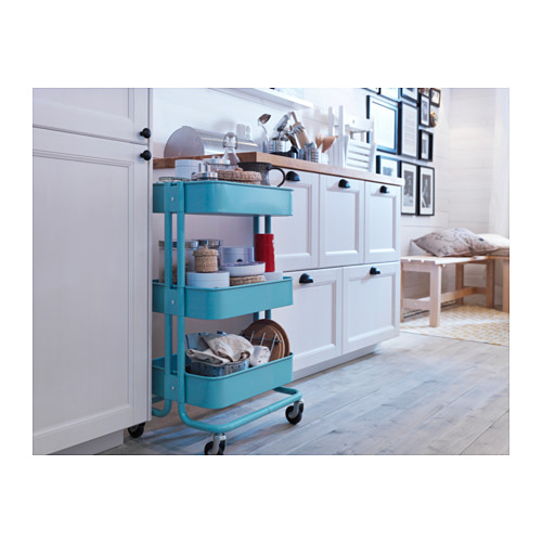 ikea 宜家代购 拉斯克 厨房推车,手推车 35*45*