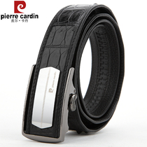 Pierre Cardan Avocado Leather Strap Leather Strap Men Genuine Leather Automatic Buckle Business Casual Belt Personality Pants With Gift Box