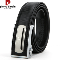 Pilkardan Belt Man Genuine Leather Automatic Buckle Head Layer Pure Cow Leather Youth Business Pants With Mens Belt Middle Age