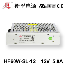 Shanghai Hengfu switching power supply HF60W-SL-12(12V5A)power supply HF60W-SL-12 CE UL