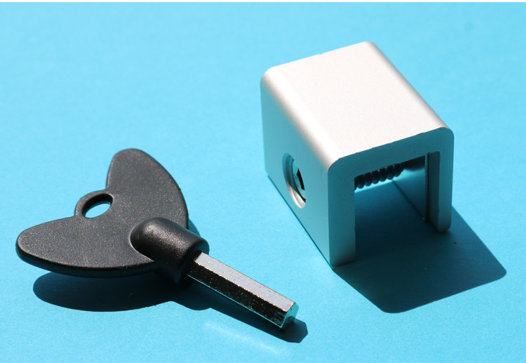 纱窗锁限位锁推拉窗户防盗锁宝宝安全锁卡锁限位器塑钢窗户锁