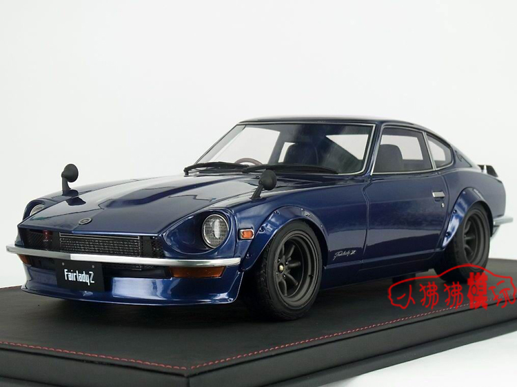 ig预售1:12午夜恶魔ignition日产 尼桑fairlady z s30树脂车模型
