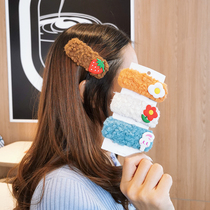 Cute cartoon lamb hair BBL clip sweet bangs clip side hairclip back head hair card Korean headdress hair accessories