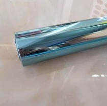 Stock Handling Light Blue Printed Logo Plastic SUV Packaging Boxes Hot Gold Paper Bronzed Gold Foil