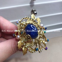 Artist Jewelry Tanzanite Opal Heavy Industry Ring 4880 Deposit 4000