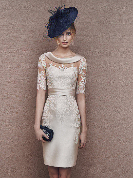 新款韩版镂空蕾丝红色修身长袖中长款一步裙女晚礼服连衣裙潮_7折现价