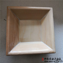 Handlebar Meat Trays Mongolian Specialty Confectionery Trays Mongolia Bag Hooded Dining Furniture Solid Wood Trays Mongolian Dinner Plate