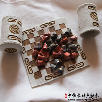 Mongolian Chess Wool Felt Chess Inner Mongolia Handicraft Special Tourism to commemorate Mongolian Chess Outer Mongolia Teaching