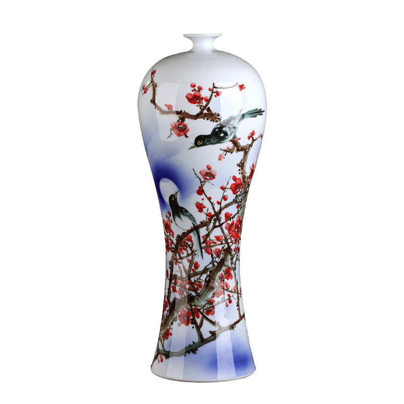 The Master of jingdezhen chinaware big vase beaming furnishing articles gifts hand - made hotel club villa