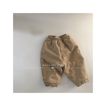 Zoebaby Korean childrens clothing men and womens treasure soft and comfortable warm cotton inner cotton trousers 19 Winter ins