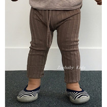 Zoebby South Korean boy dress male and female baby soft glutinous comfortable 100 lap pit bar for underpants spring autumn and winter