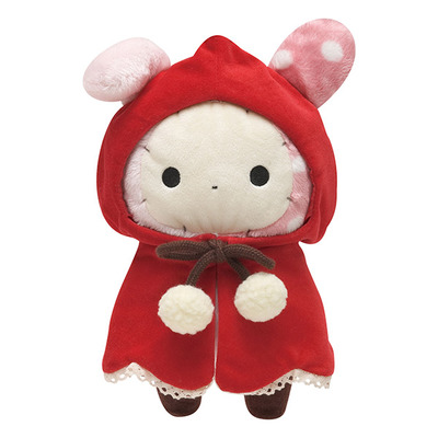 日本正品 忧伤马戏团 小红帽 忧忧兔 毛绒公仔 玩偶 青涩马戏团_7折