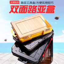 Fishing gear double-sided Luya bait box fishing accessories storage box portable outdoor fishing fishing box hook box