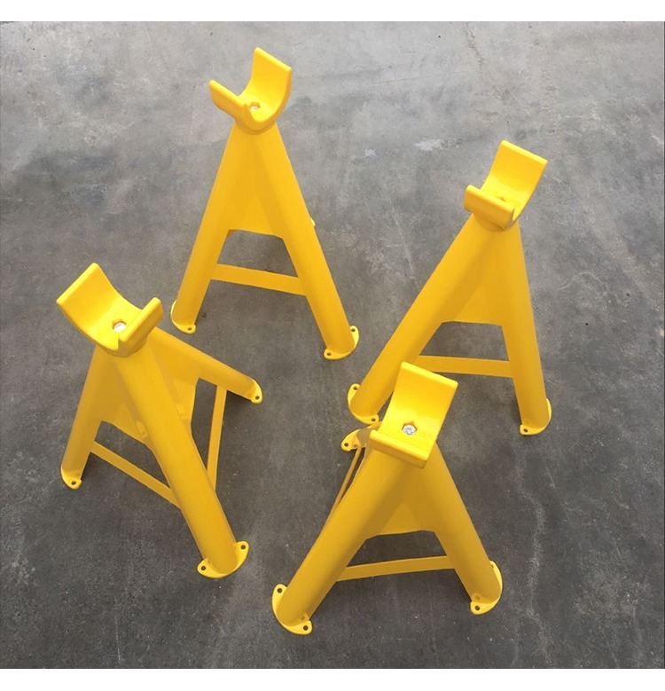 塑料电缆支架绝缘支架放线三角架玻璃钢隧道临时放线架58cm20cm