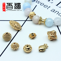 National Wind DIY handmade ornaments Rehabilitation materials K gold accessories Beads Buddha Beads Candida Beads Crystal Beads Decorative Accessories