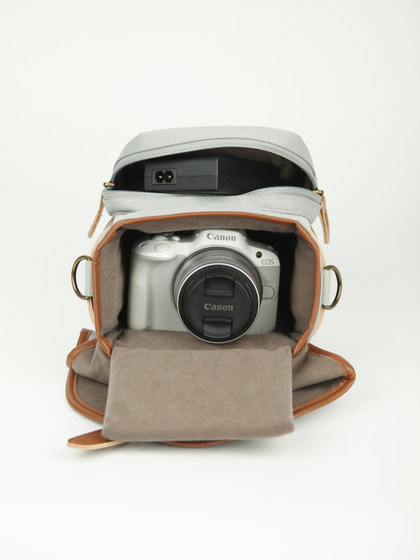 Canon R50 R100 R10 M50II M6II R8200DII 레트로 크로스 바디 백 디지털 저장 카메라 백 Canon R50 R100 R10 M50II M6II R8200DII 레트로 크로스 바디 백 디지털 저장 카메라 백