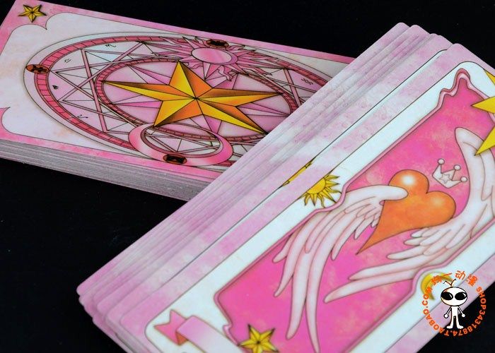 百变小樱库洛牌小樱牌魔法卡牌动漫周边玩具魔法cos魔卡sakura