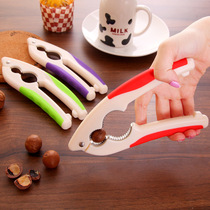 Walnut clip peeling core clip pecan tool household multifunctional open walnut nut open Hawaiian fruit clip