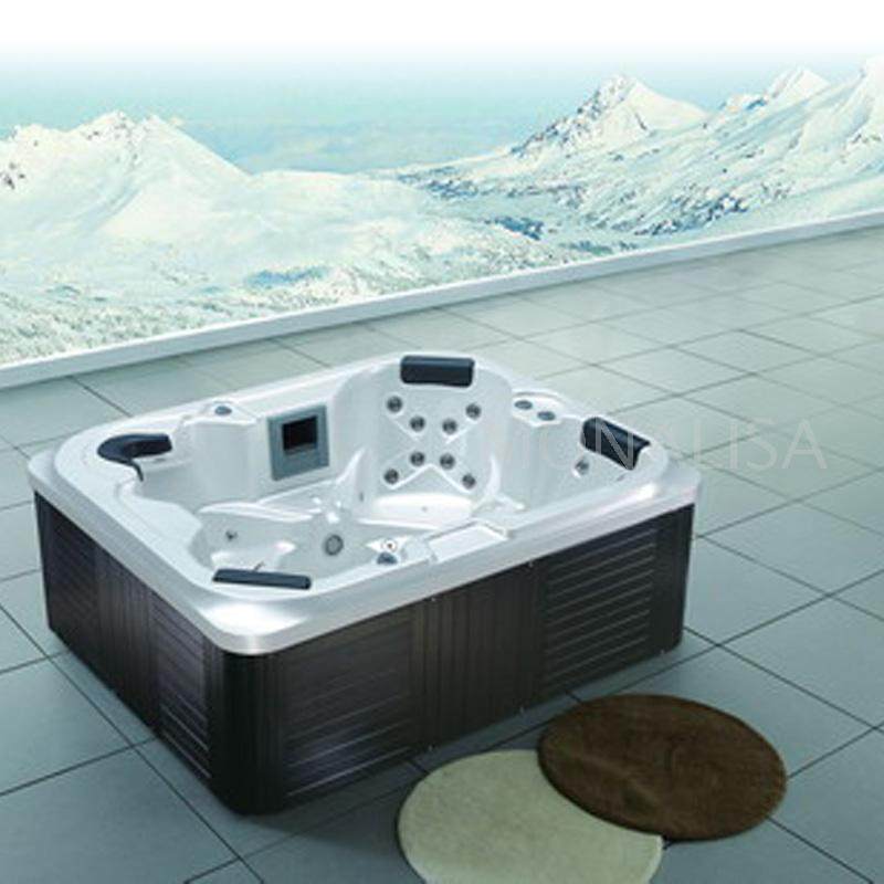 4人户外spa 亚克力按摩浴缸 水疗浴缸 m-3343