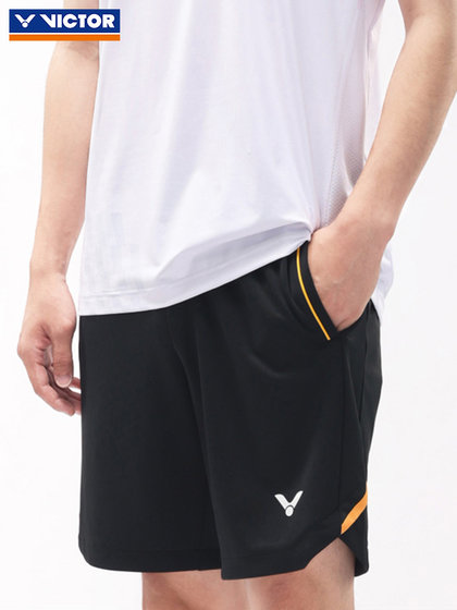 Victor Victor Badminton Clothes Wictor 남자와 여자 스포츠 반바지 땀을 흘리기 빠른 건조 스포츠 반바지 R-50200 Victor Victor Badminton Clothes Wictor 남자와 여자 스포츠 반바지 땀을 흘리기 빠른 건조 스포츠 반바지 R-50200