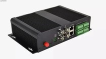 Gigabit network 4-way video multi-service optical transceiver 2-way audio and video Gigabit network integrated optical transceiver
